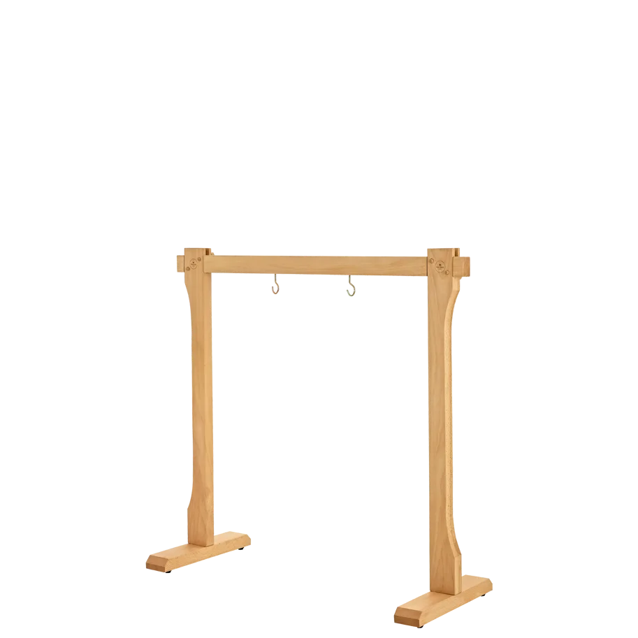 Wood Gong Stand - Medium