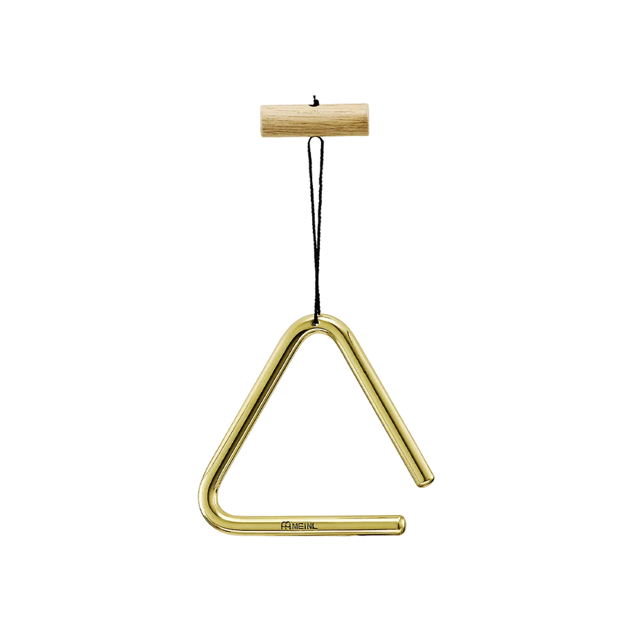 4" Triangle - Solid Brass