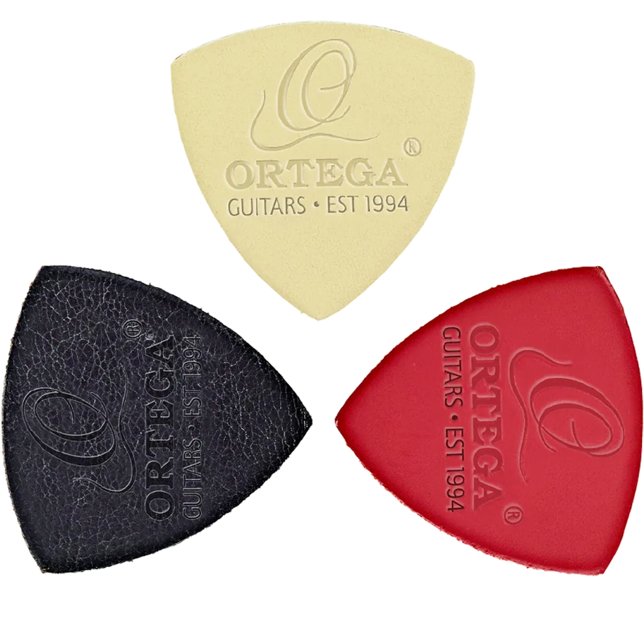 Ukulele & Nylon String Leather Picks (pack of 3)