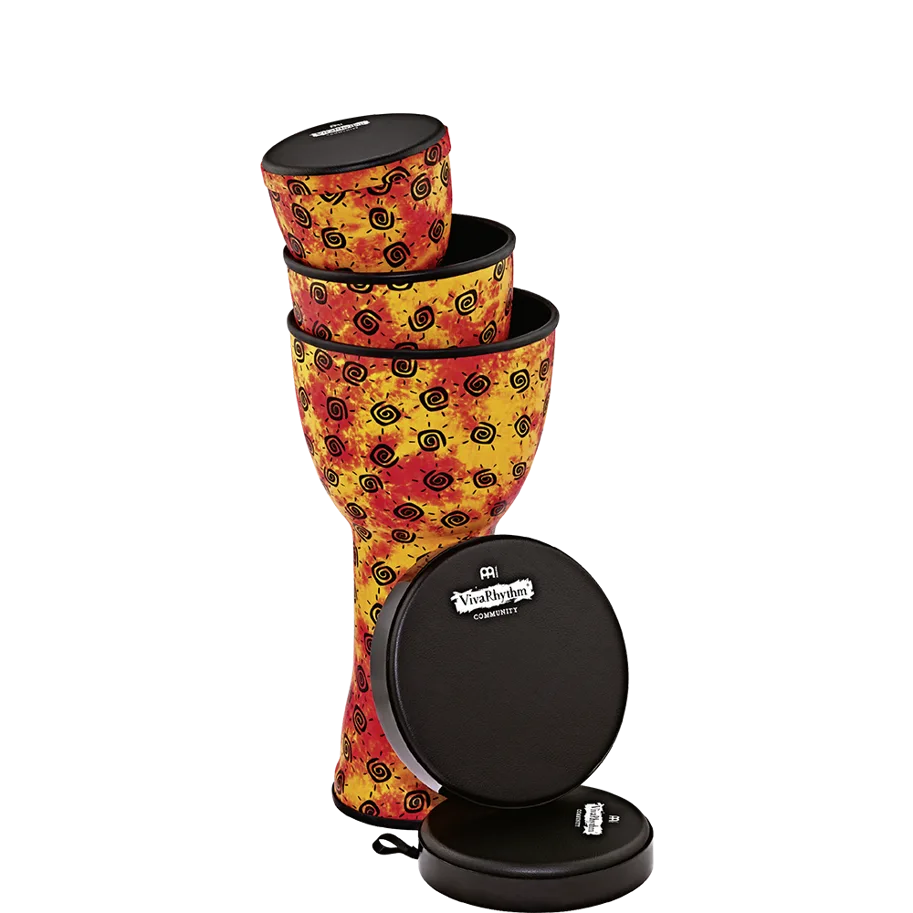 3-In-1 Pop Off Djembe Set - Soft Sound Series
