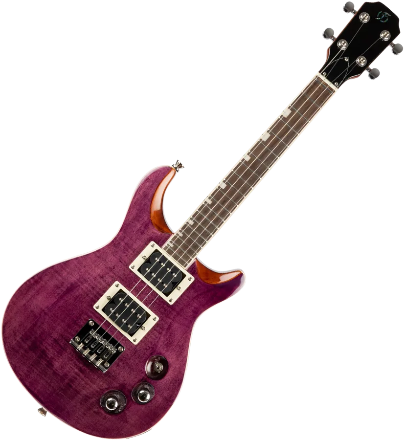 Flight Electric Ukulele - Transparent Purple
