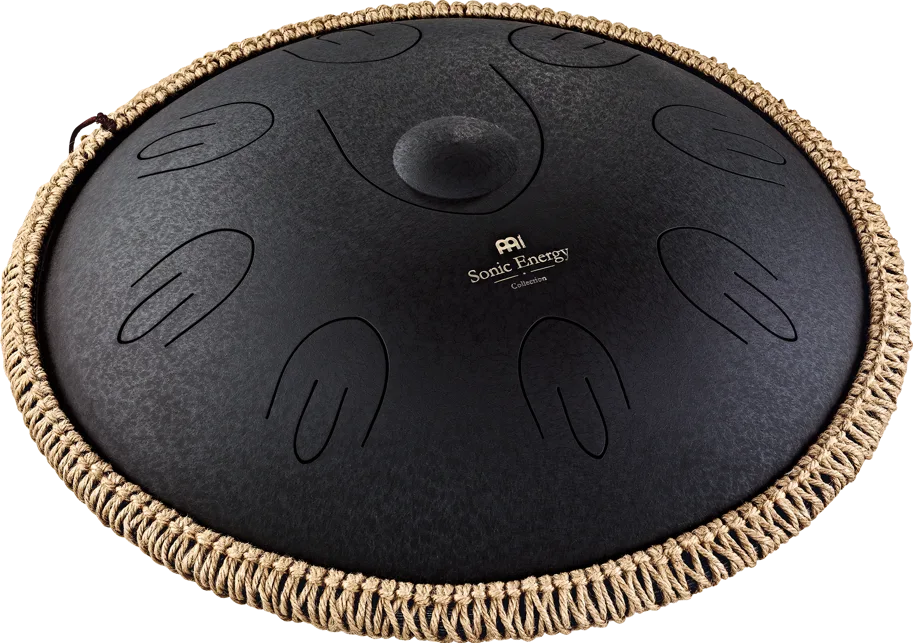 Octave Steel Tongue Drum - D-Kurd - Black