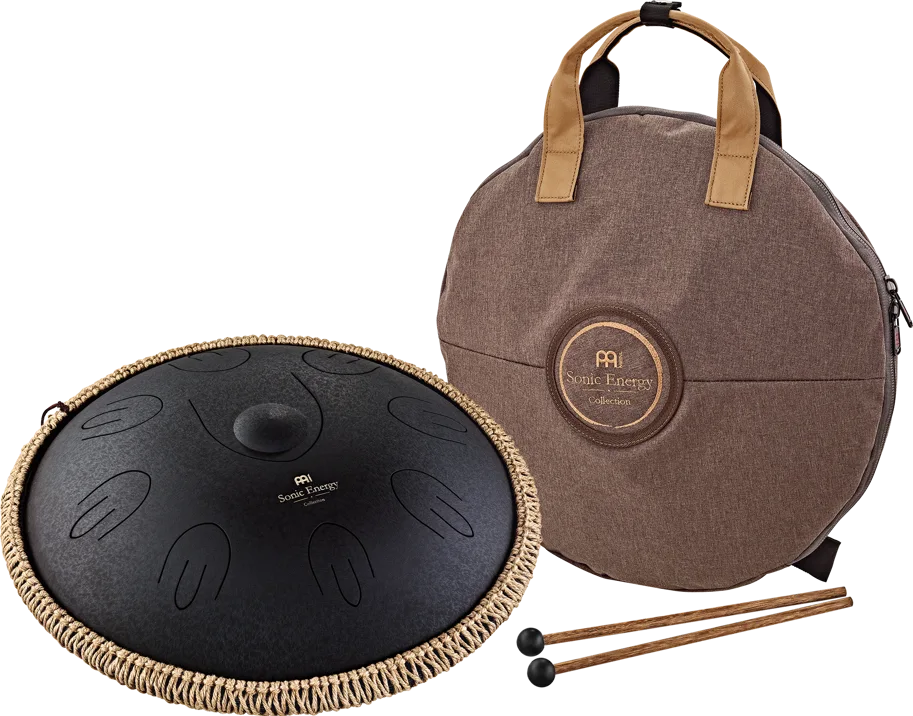 Octave Steel Tongue Drum - D-Kurd - Black
