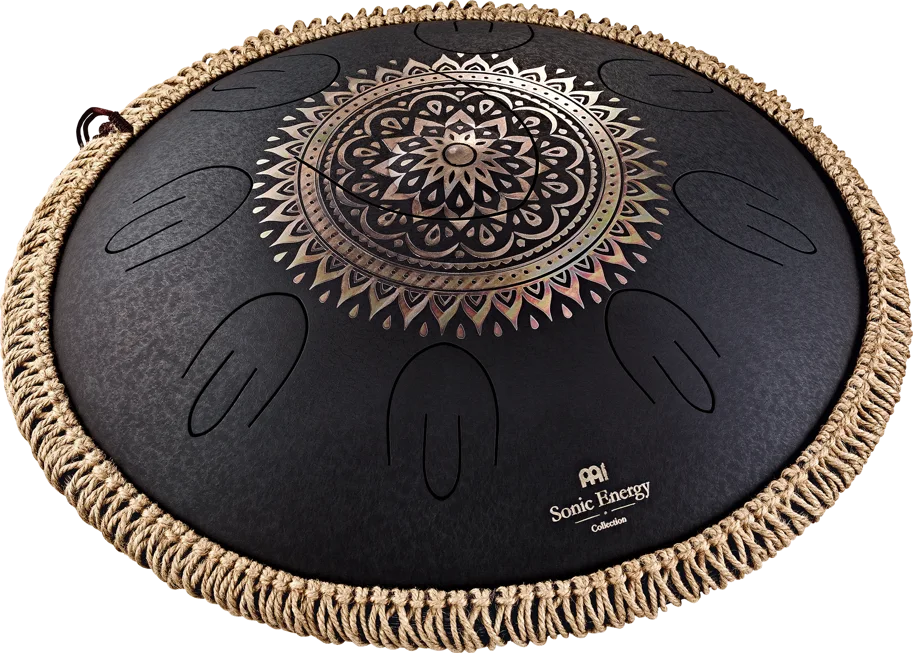 Octave Steel Tongue Drum - D-Kurd - Black Engraved