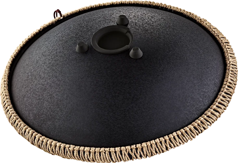 Octave Steel Tongue Drum - D-Kurd - Black Engraved