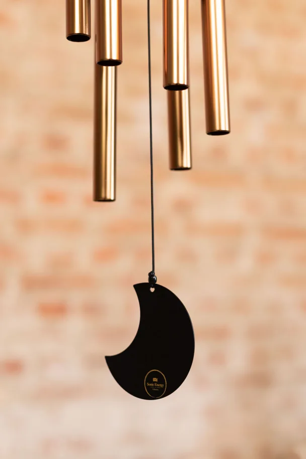 Moon Meditation Chime 32" - Bronze