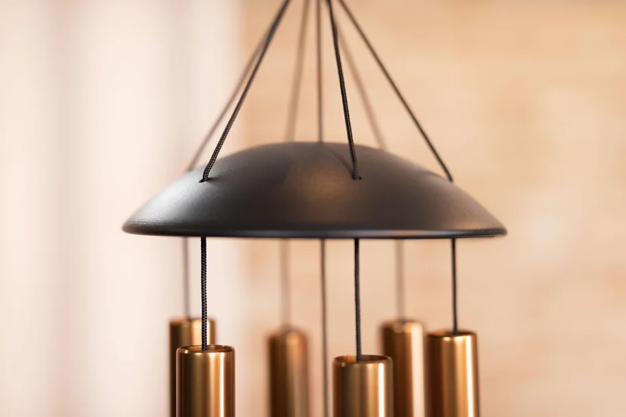 Moon Meditation Chime 32" - Bronze