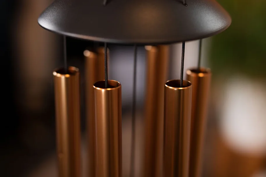 Moon Meditation Chime 32" - Bronze