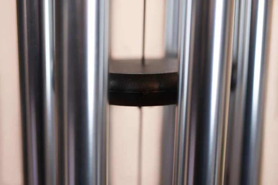 Moon Meditation Chime 44" - Silver