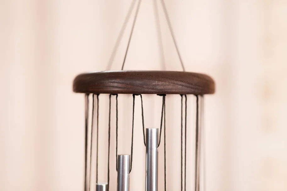 Spiral Chime 29" - Silver