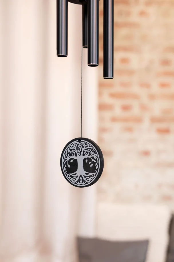Tree of Life Meditation Chime 36" - Black