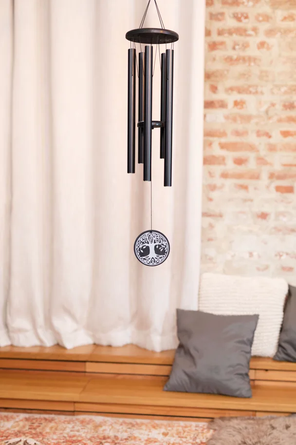 Tree of Life Meditation Chime 36" - Black