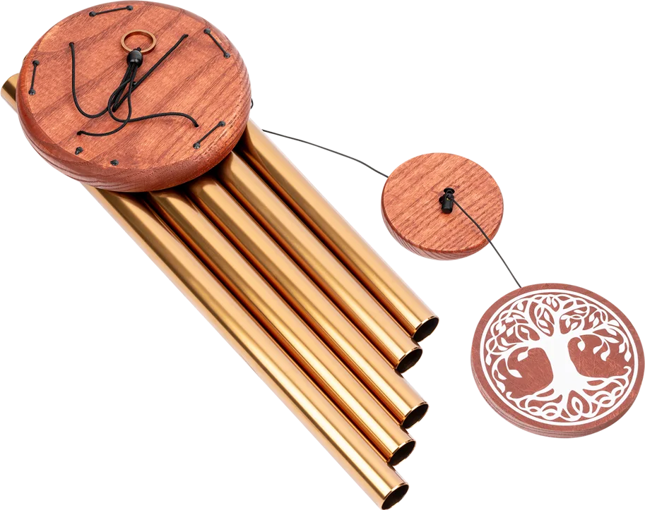 Tree of Life Meditation Chime 36" - Bronze