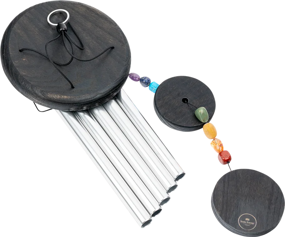 Chakra Meditation Chime 25" - Silver
