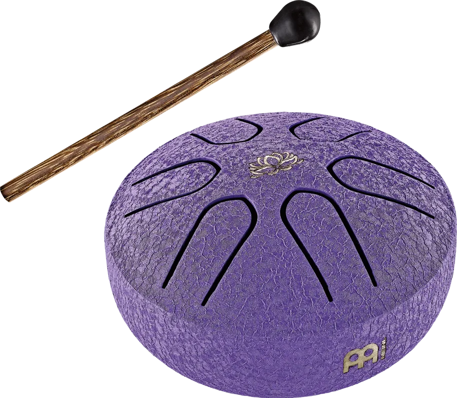 Pocket Steel Tongue Drum - A Major - Purple