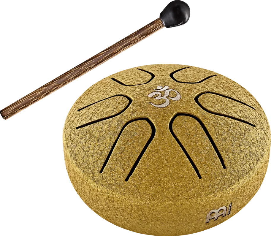Pocket Steel Tongue Drum - A Major - Gold