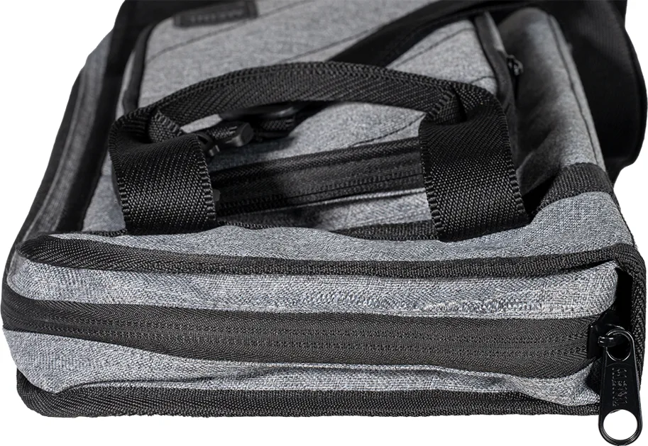 Classic Woven Stick Bag - Heather Gray