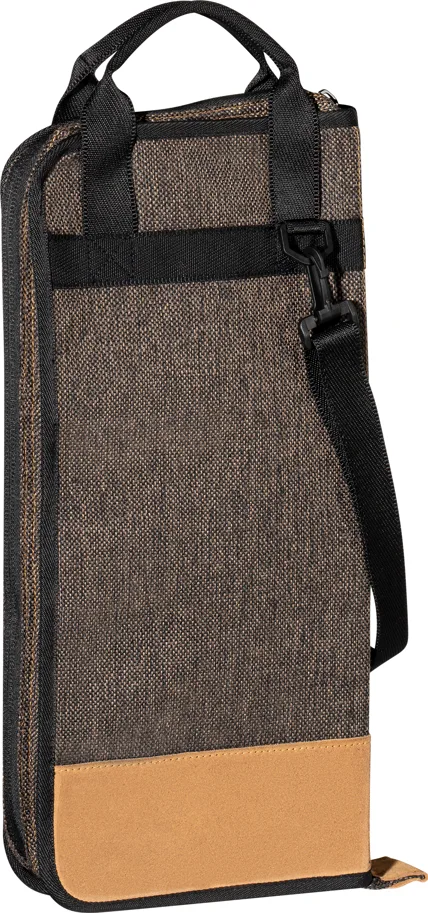 Classic Woven Stick Bag - Mocha Tweed