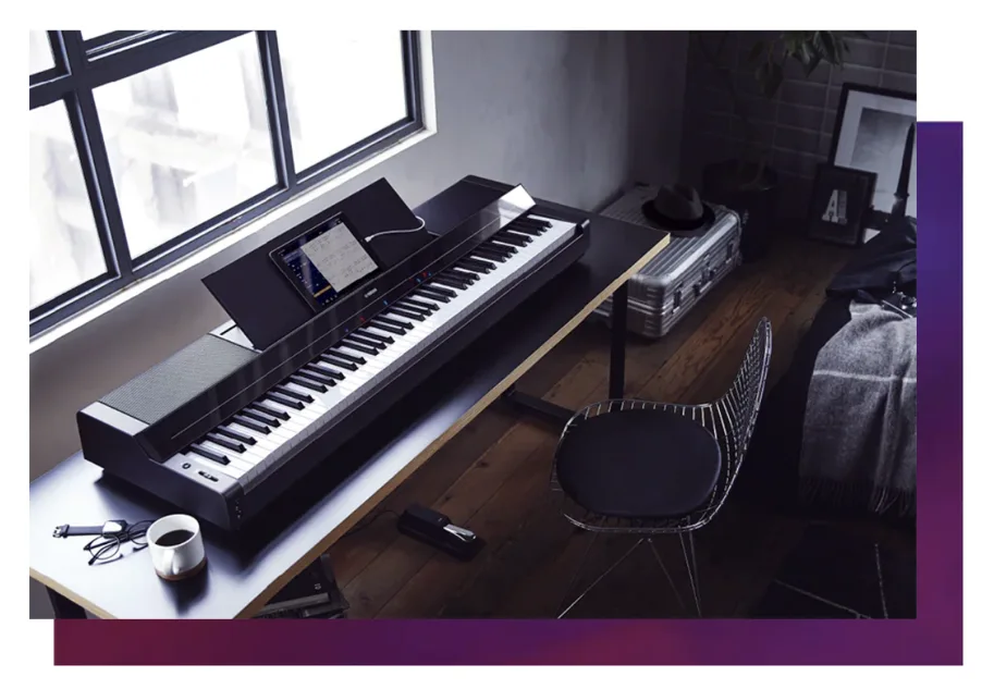 Digitalpiano YAMAHA P-S500 weiss (Komplettset)