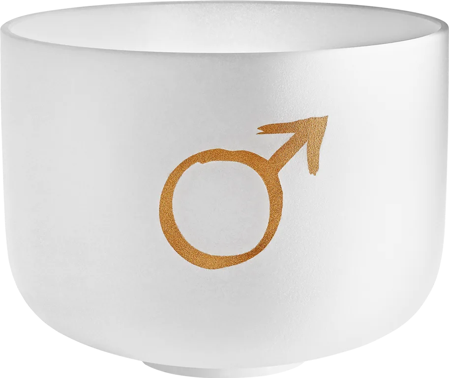 Planetary Crystal Singing Bowl 12" - Mars