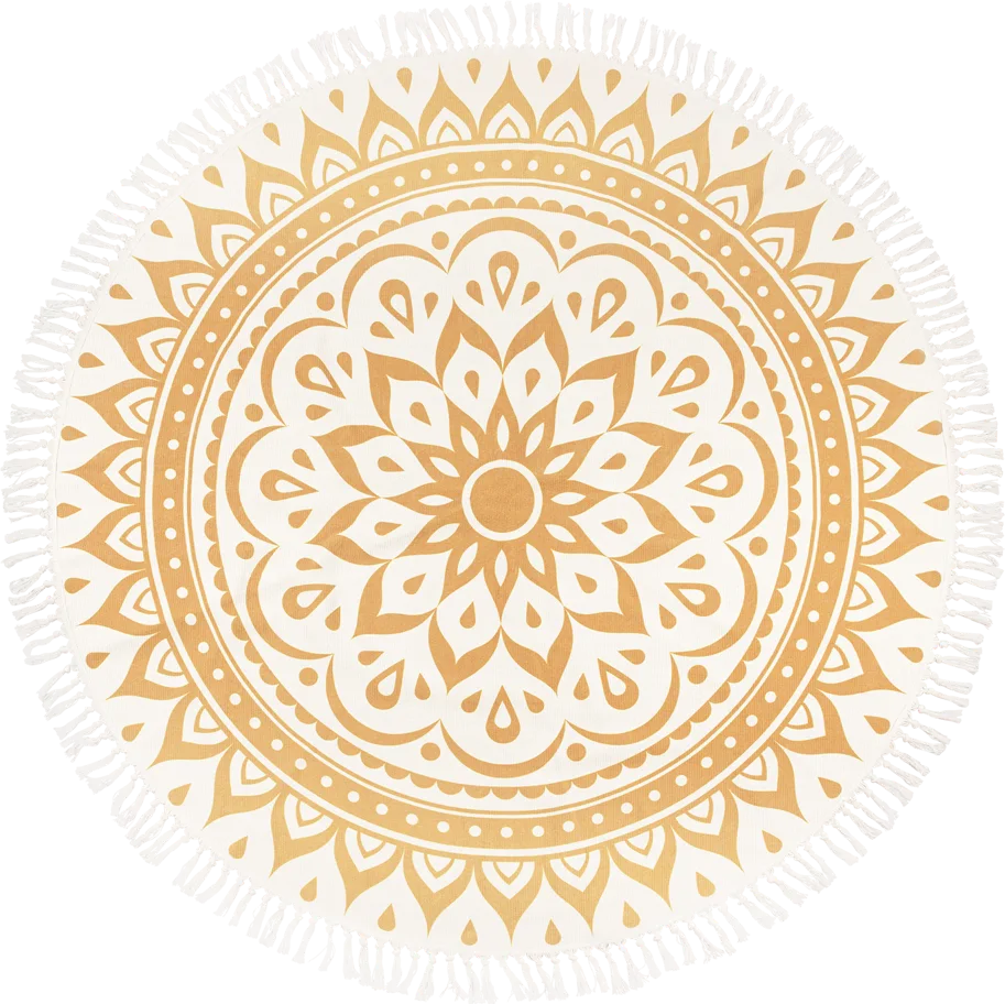 Meditation Rug - Vintage Gold