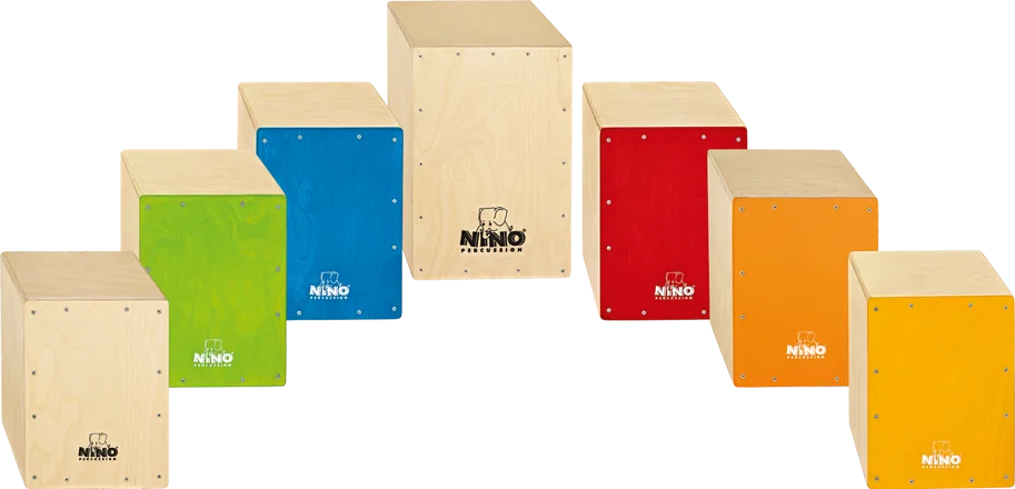 NINO® Cajon Group Rhythm Set (7 Pcs.)