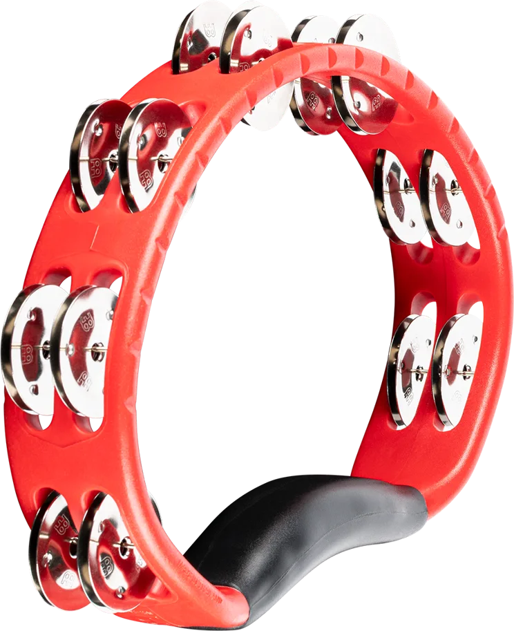 Headliner Hand ABS Tambourine - 2 Rows - red