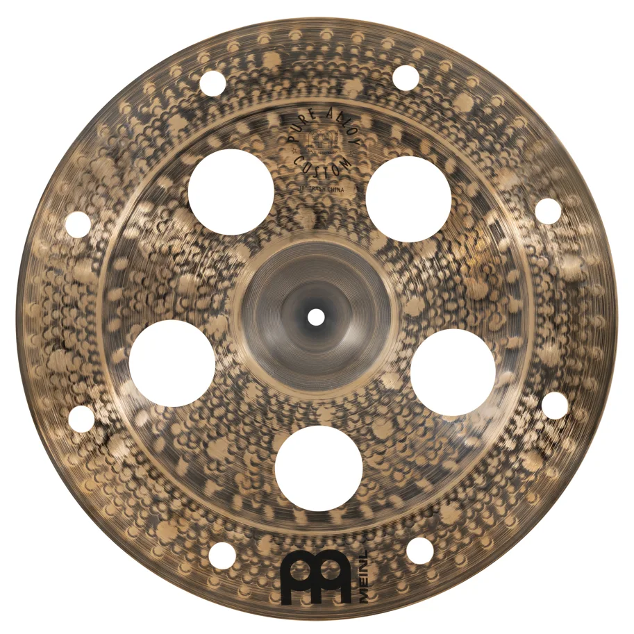 18" Pure Alloy Custom Trash China