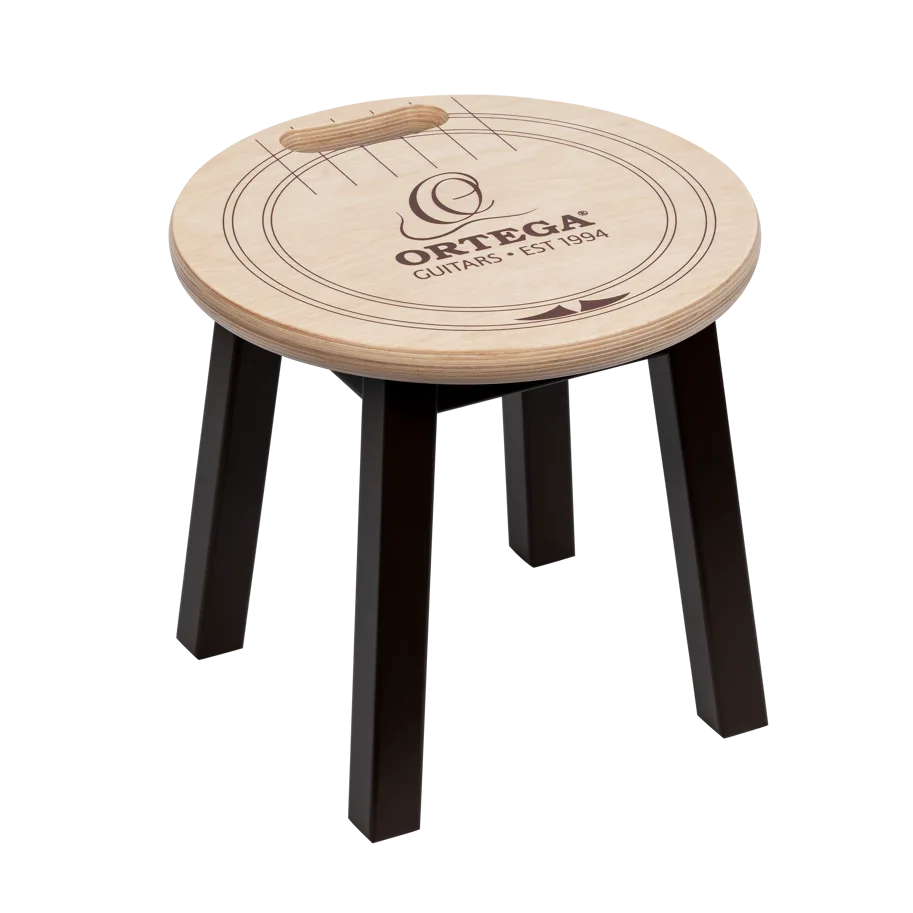 Ortega Wood Bar Stool 12"