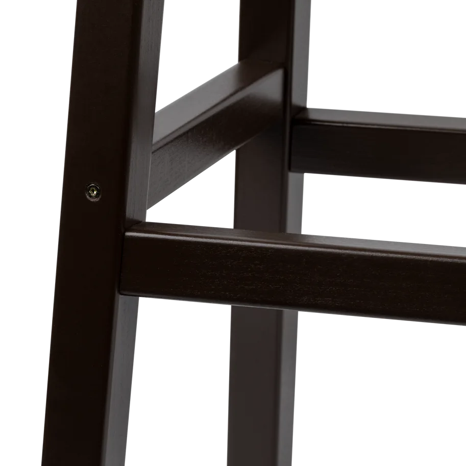 Ortega Wood Bar Stool 12"