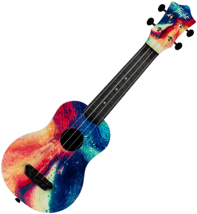 Flight Ultra Travel Ukulele Soprano - Swirl