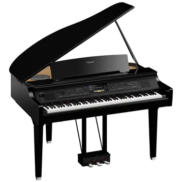 Clavinova YAMAHA CVP-909GP schwarz Glanz