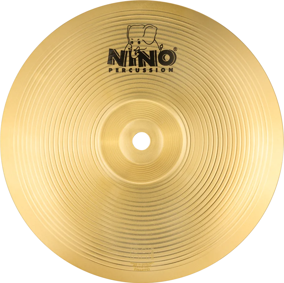 NINO® 8" Cymbal - Brass (Single)