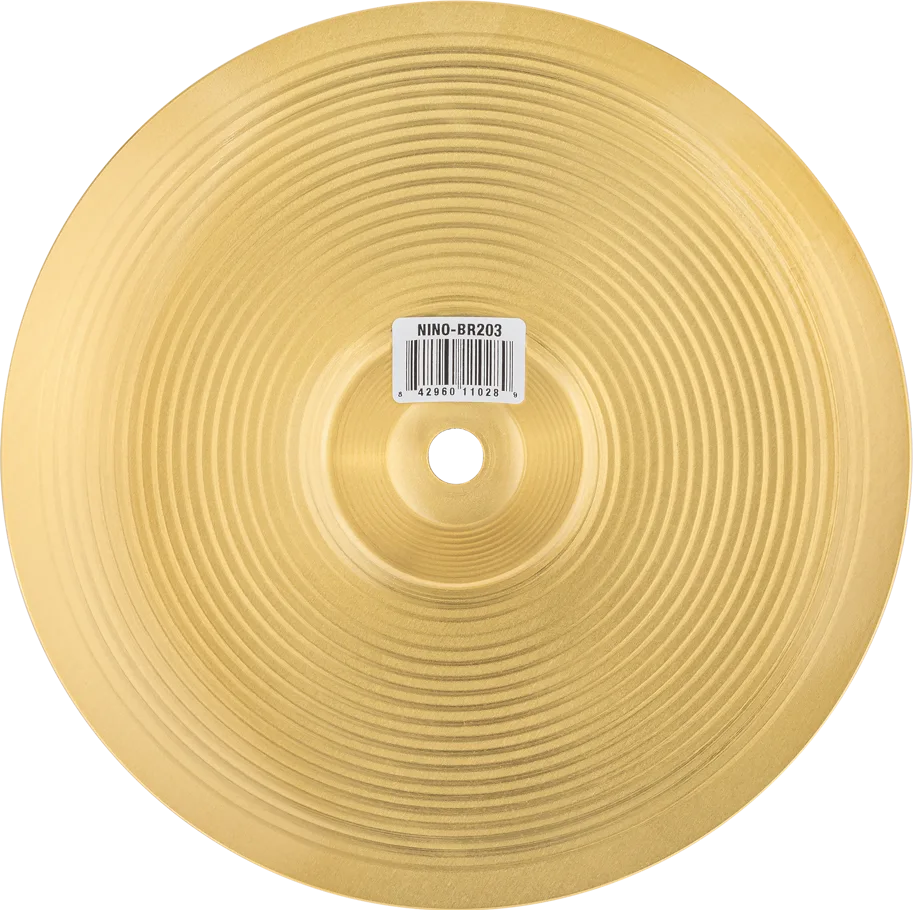 NINO® 8" Cymbal - Brass (Single)