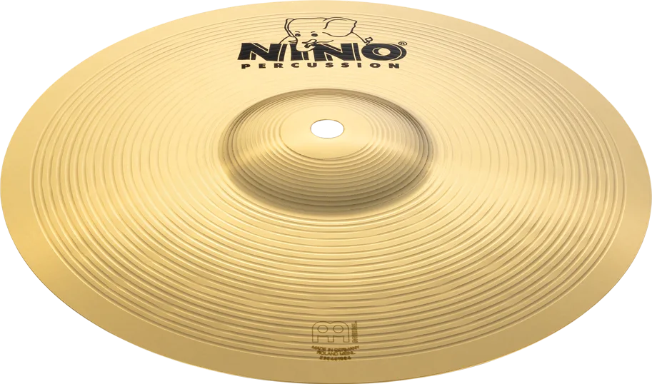 NINO® 10" Cymbal - Brass (Single)