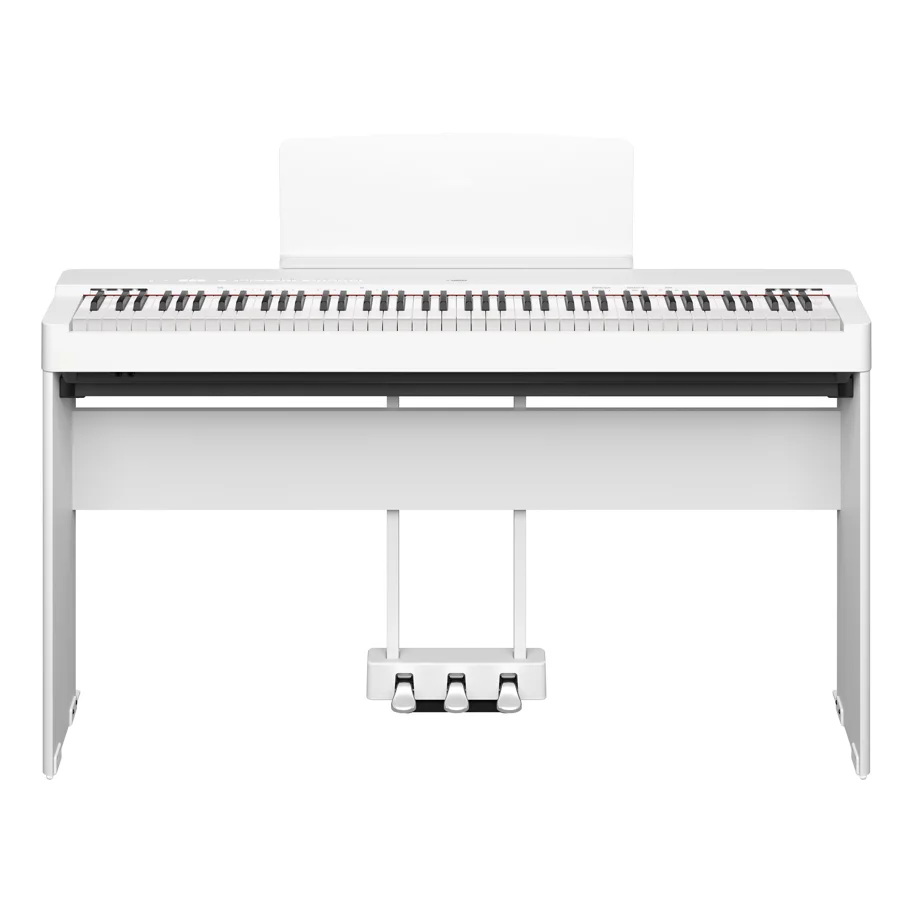 Yamaha P-225wh Set (mit Ständer und Pedal)