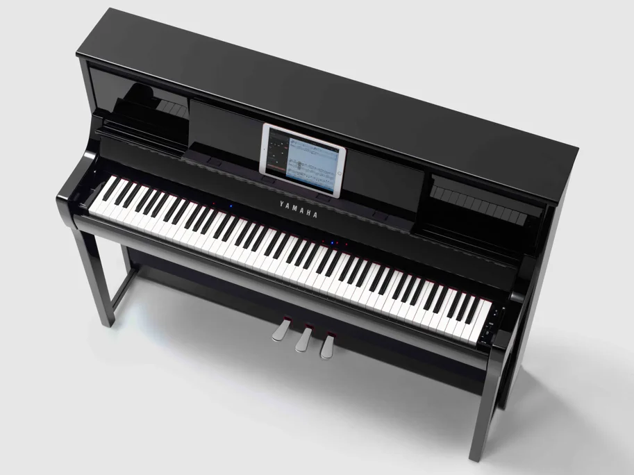 Clavinova YAMAHA CSP-295PE schwarz Glanz