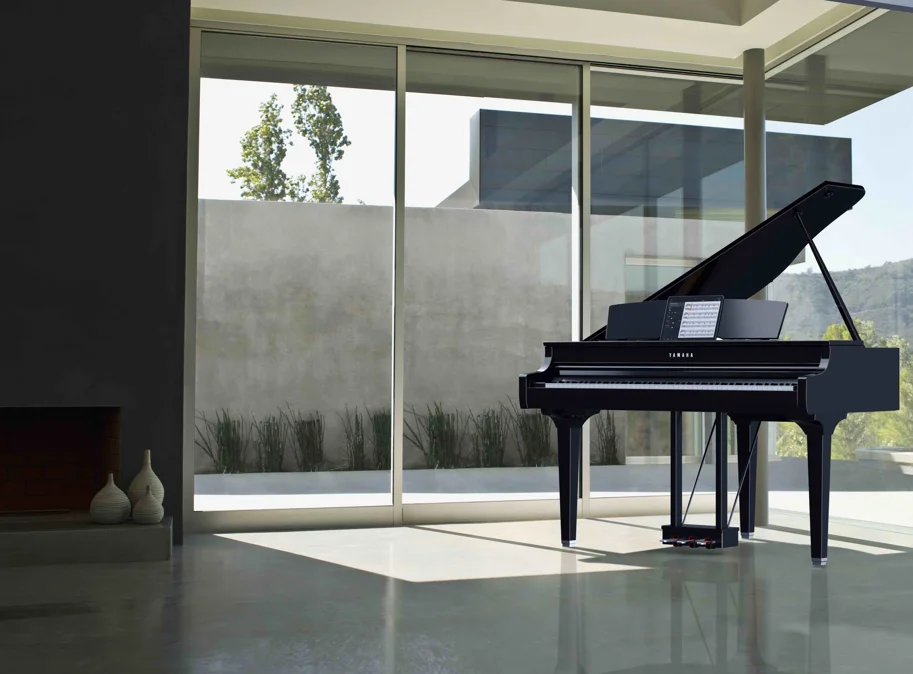 Clavinova YAMAHA CSP-295GP Grand Piano schwarz