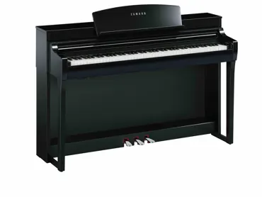 Clavinova YAMAHA CSP-255PE schwarz Glanz
