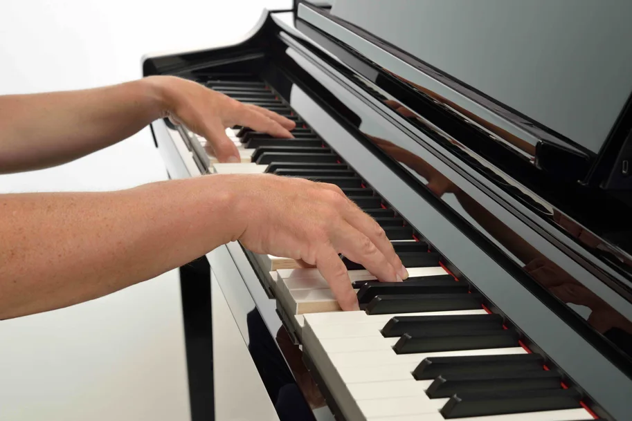 Clavinova YAMAHA CSP-275B schwarz matt