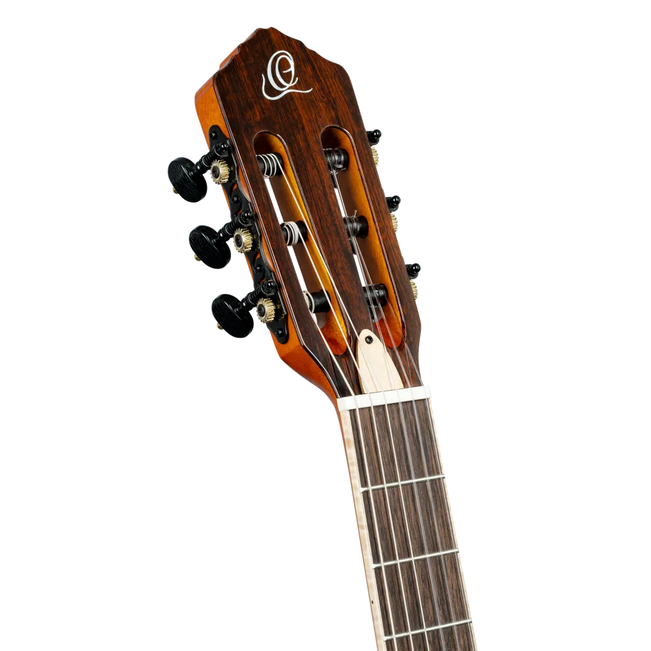 TourPlayer Deluxe Nylon Guitar - Flamed Maple Blue