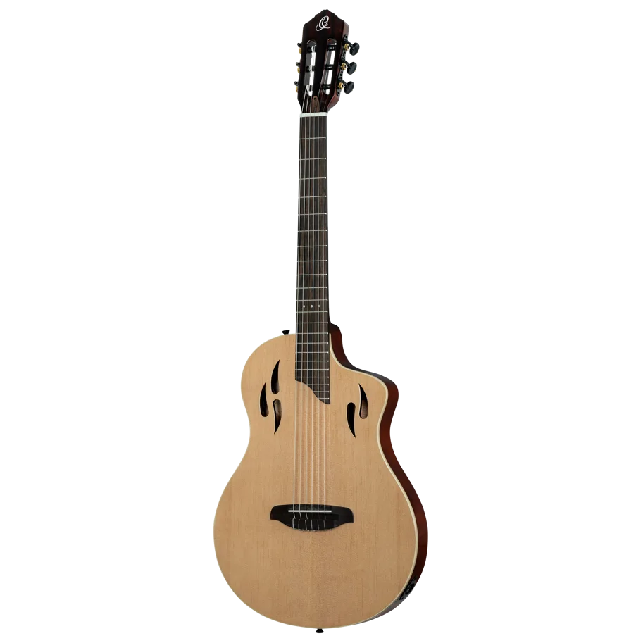 TourPlayer Deluxe Nylon Guitar - Spruce Natural