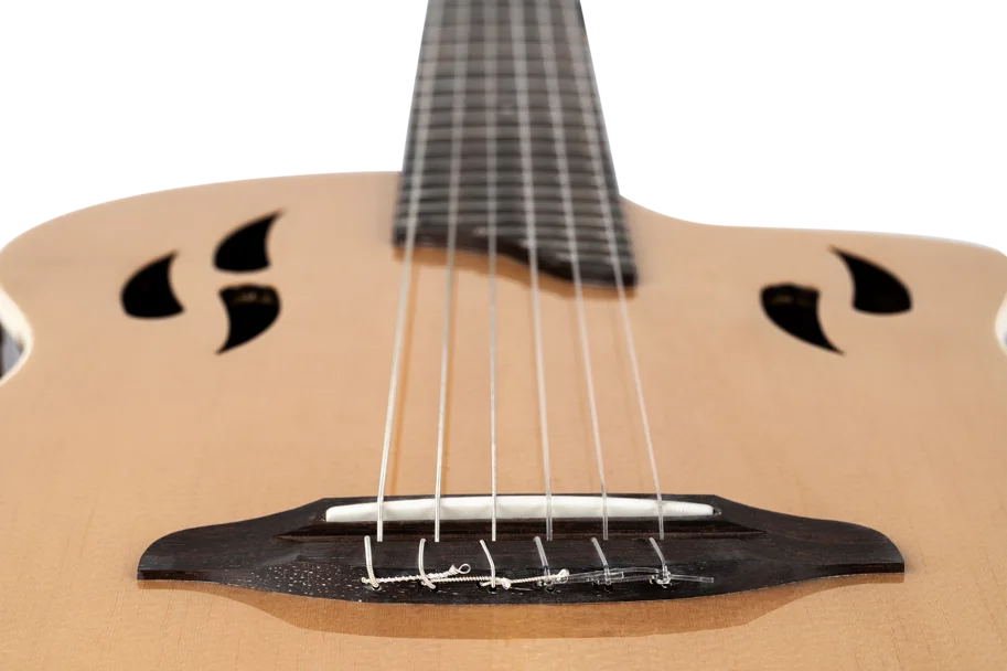 TourPlayer Deluxe Nylon Guitar - Spruce Natural