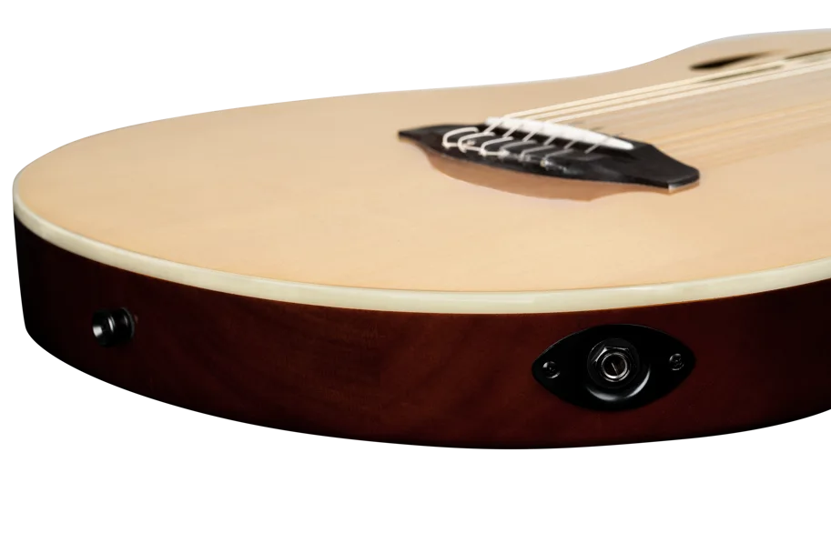 TourPlayer Deluxe Nylon Guitar - Spruce Natural