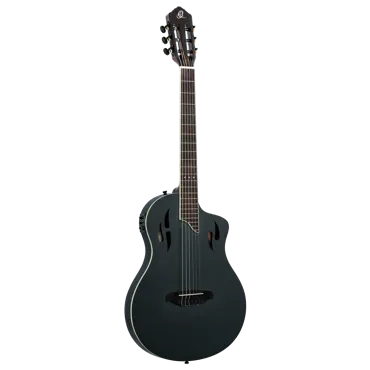 TourPlayer Deluxe Nylon Guitar - Spruce Black