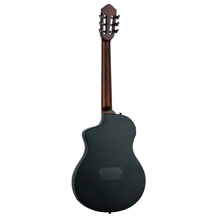 TourPlayer Deluxe Nylon Guitar - Spruce Black