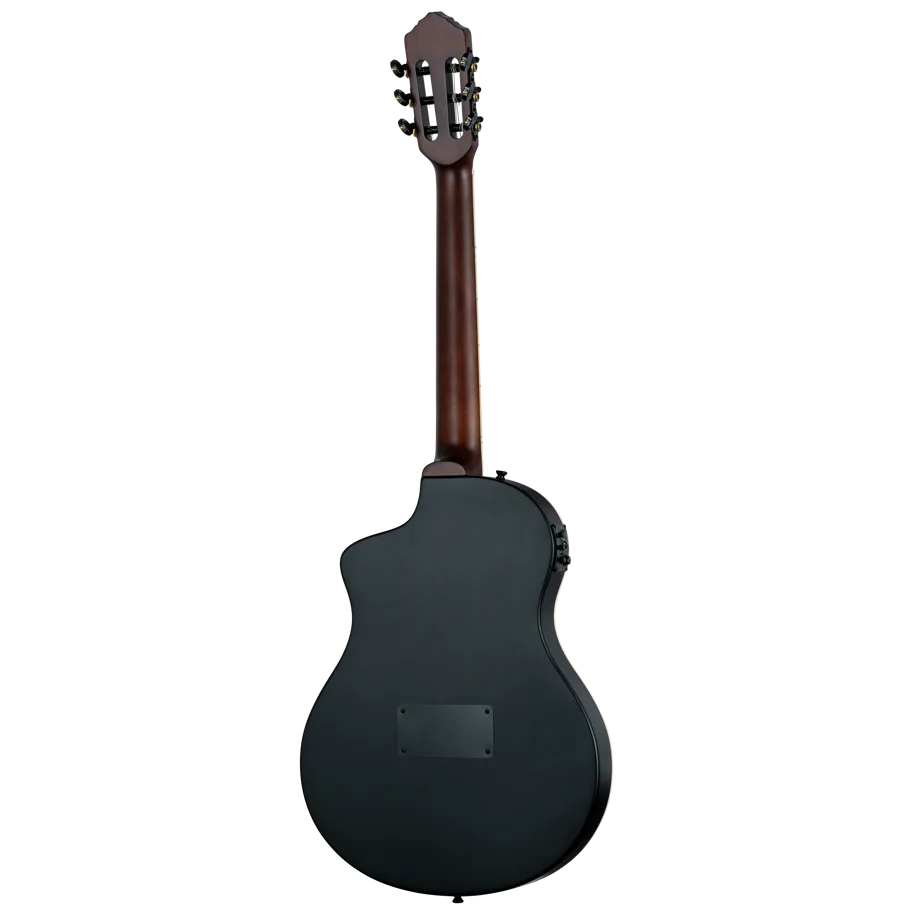 TourPlayer Deluxe Nylon Guitar - Spruce Black