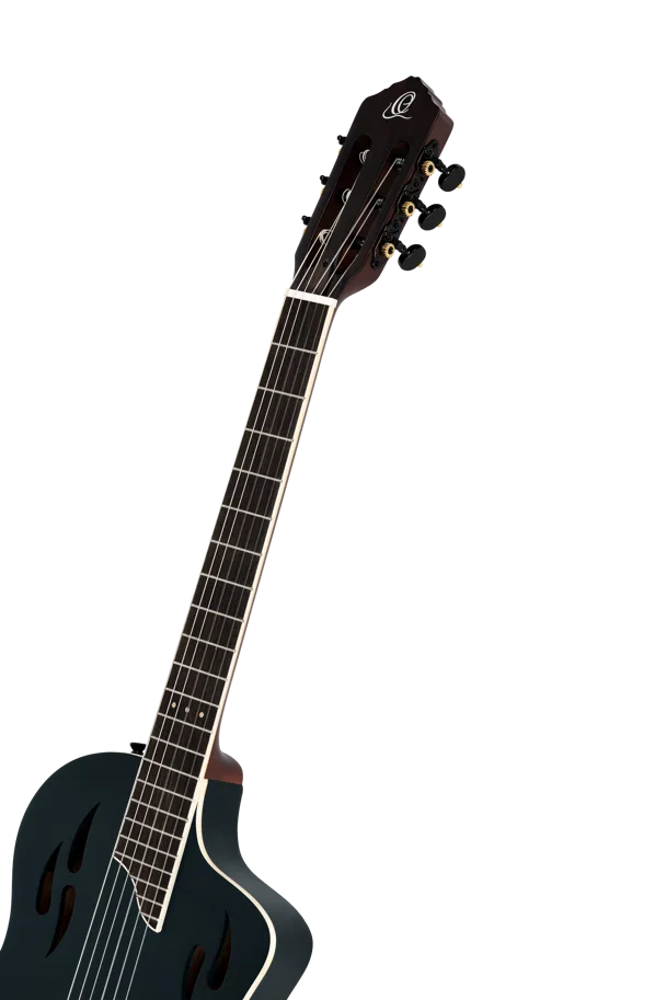 TourPlayer Deluxe Nylon Guitar - Spruce Black