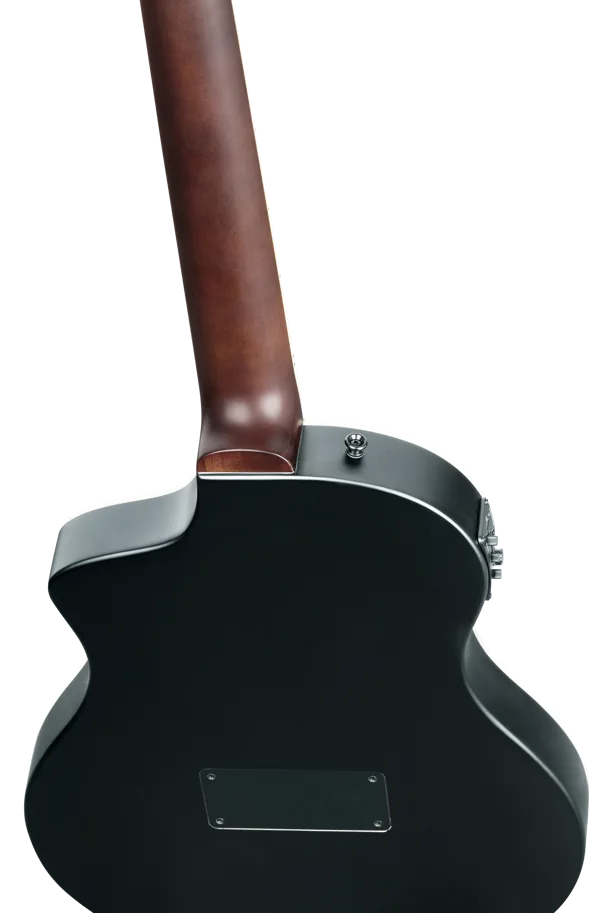 TourPlayer Deluxe Nylon Guitar - Spruce Black