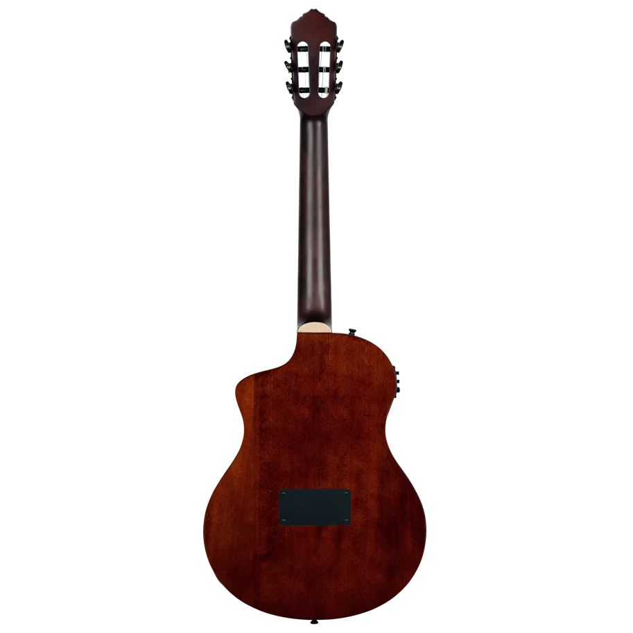 TourPlayer Deluxe Nylon Guitar - Acacia Burst Top